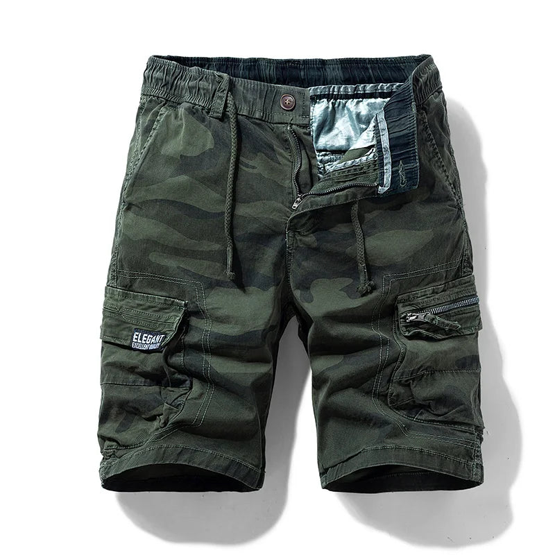 Bermuda Cargo Masculina de Algodão Premium Lemartine