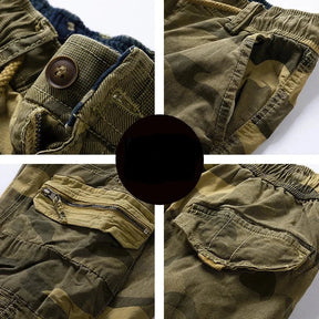 Bermuda Cargo Masculina de Algodão Premium Lemartine