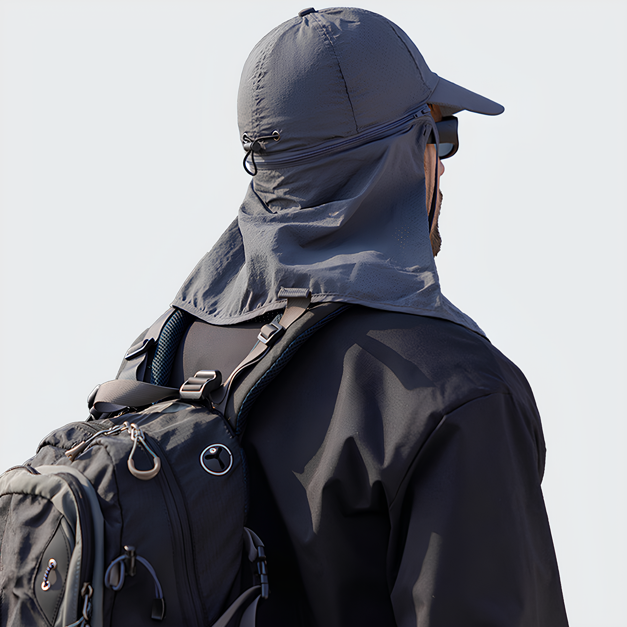 Boné/Chapéu Outdoor UV50+ com Ajuste Traseiro | Lemartine