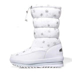 Bota Feminina Forrada em Lã para Neve Lemartine