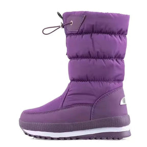 Bota Feminina Forrada em Lã para Neve Lemartine