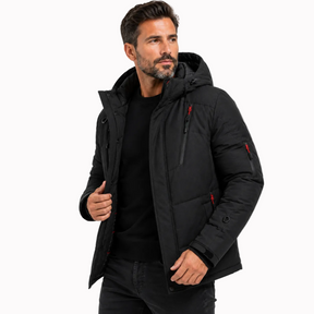 Jaqueta Puffer Térmica Masculina de Pluma Tech Lemartine