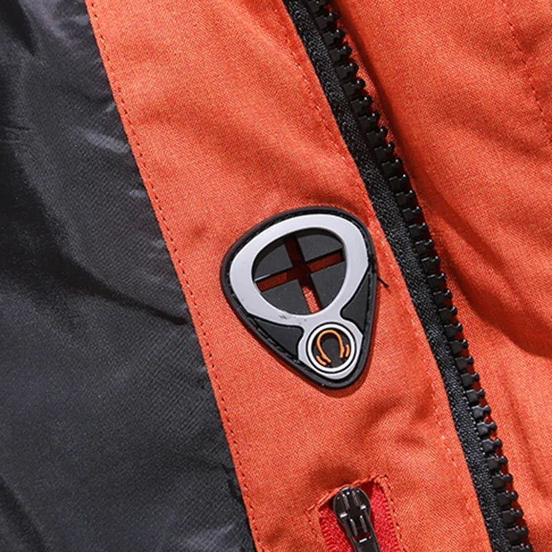 Jaqueta Puffer Térmica Masculina de Pluma Tech Lemartine