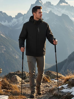 Jaqueta Impermeável Masculina respirável Lemartine