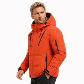 Jaqueta Puffer Térmica Masculina de Pluma Tech Lemartine