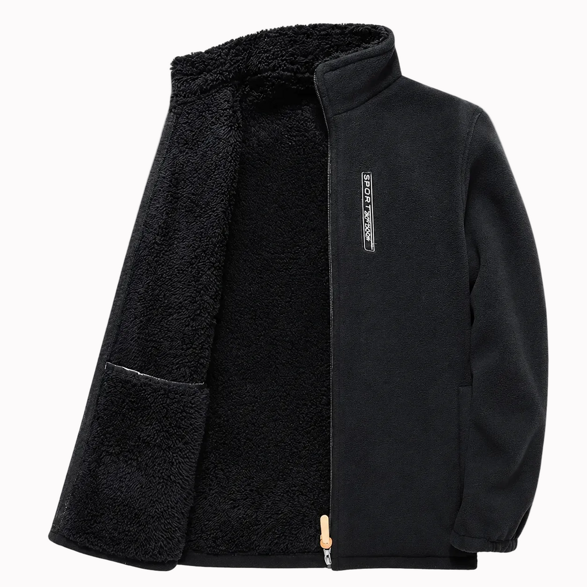 Jaqueta Masculina Fleece de Lã Térmica Lemartine