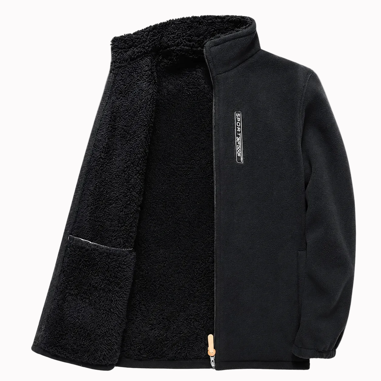 Jaqueta Masculina Fleece de Lã Térmica Lemartine