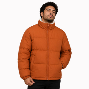 Jaqueta Masculina Puffer 2 em 1 Reversível Andes Lemartine