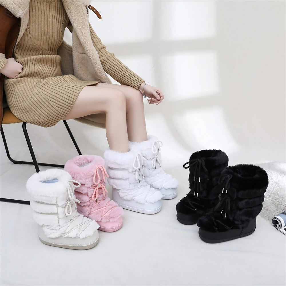 Bota Feminina Snow para Neve | Lemartine