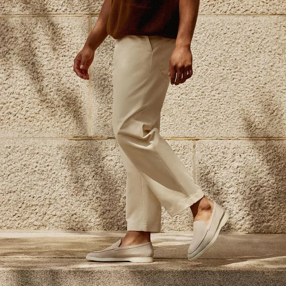 Mocassim de Camurça Old Money Masculino | Lemartine