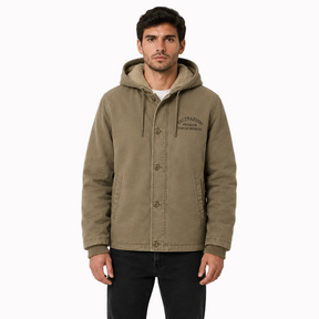 Jaqueta Bomber Masculina Parka de Lã Lemartine