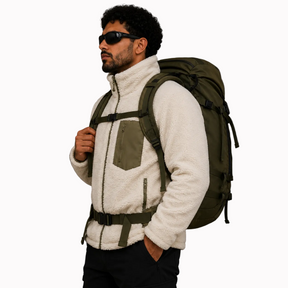 Jaqueta Masculina Puffer 2 em 1 Reversível Andes Lemartine