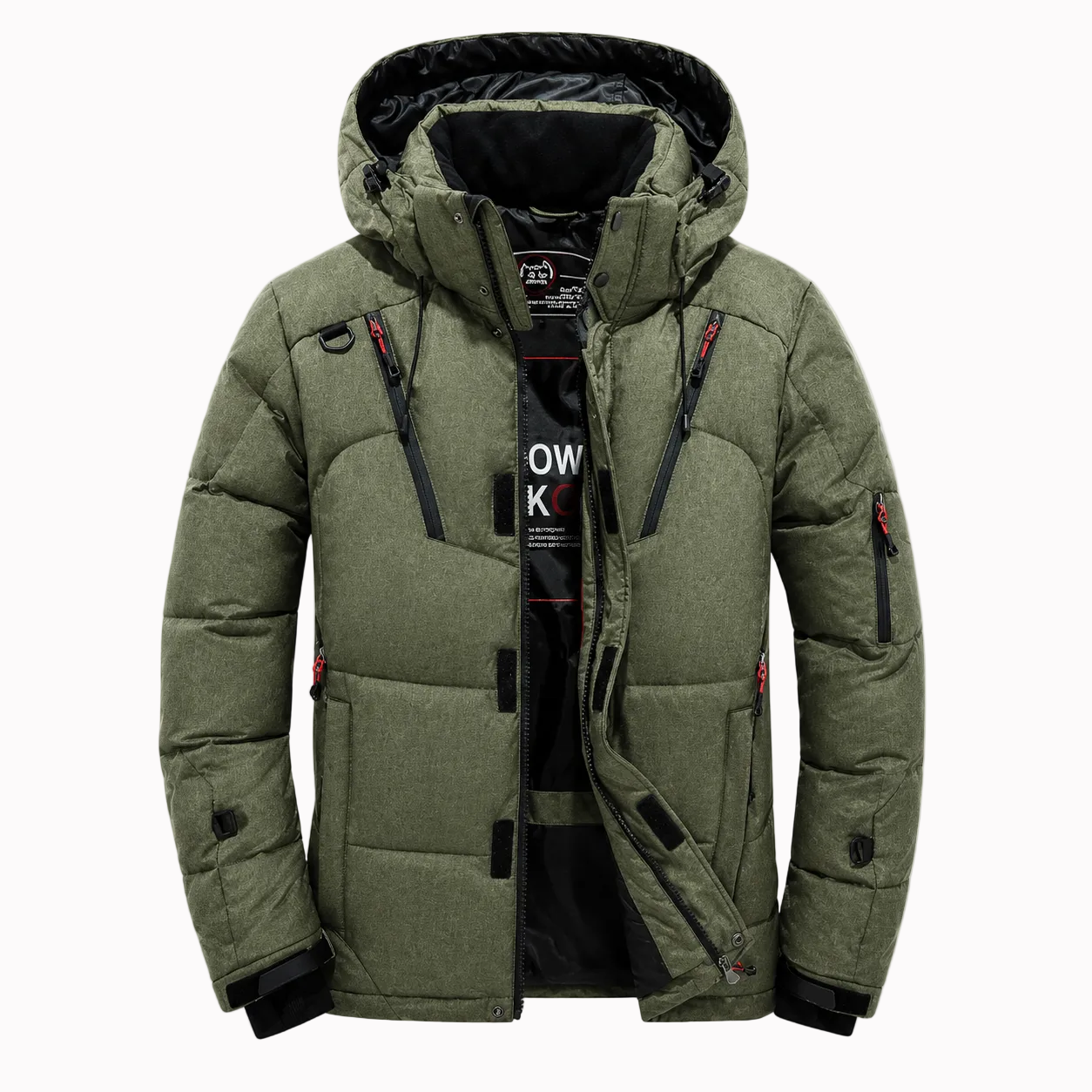 Jaqueta Puffer Térmica Masculina de Pluma Tech Lemartine