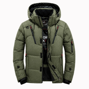 Jaqueta Puffer Térmica Masculina de Pluma Tech Lemartine