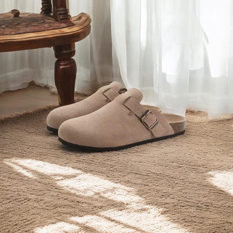 Slide Mule em Camurça New Money | Lemartine