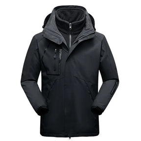Jaqueta 3 em 1 Masculina Impermeável Inverno Lemartine