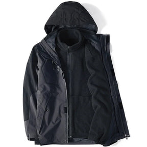 Jaqueta 3 em 1 Masculina Impermeável Inverno Lemartine
