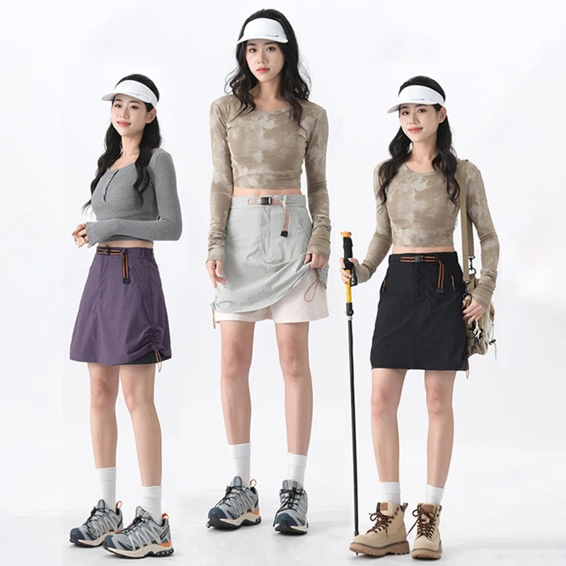 Shorts Saia Feminino Hikking Premium | Lemartine