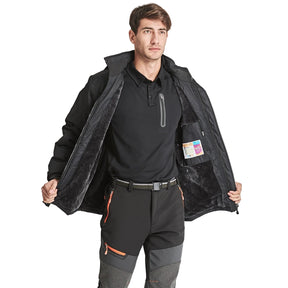 Jaqueta Térmica Masculina Impermeável Outdoor Lemartine