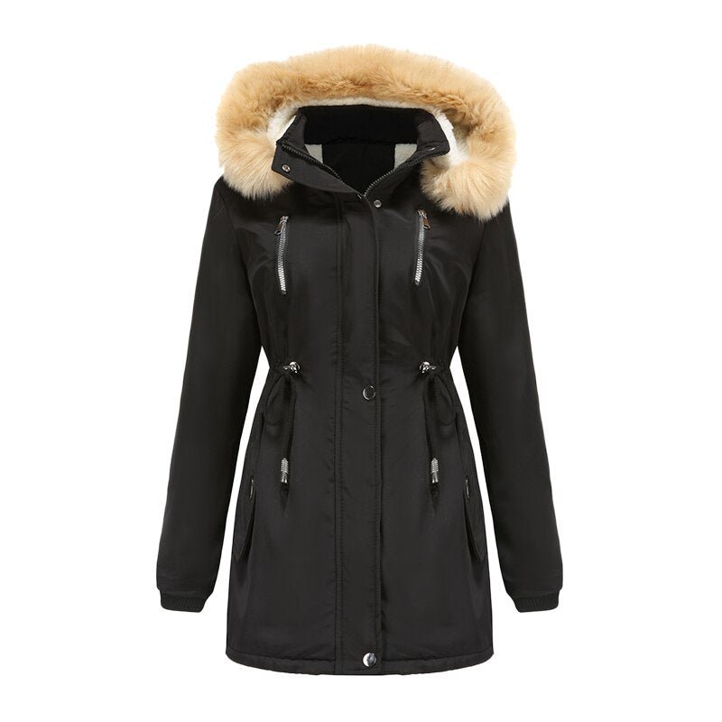 Jaqueta Feminina Parka Filó de Inverno Lemartine