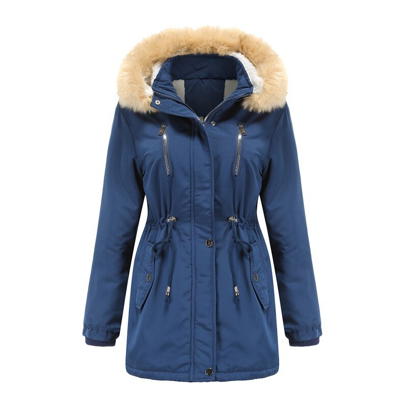 Jaqueta Feminina Parka Filó de Inverno Lemartine