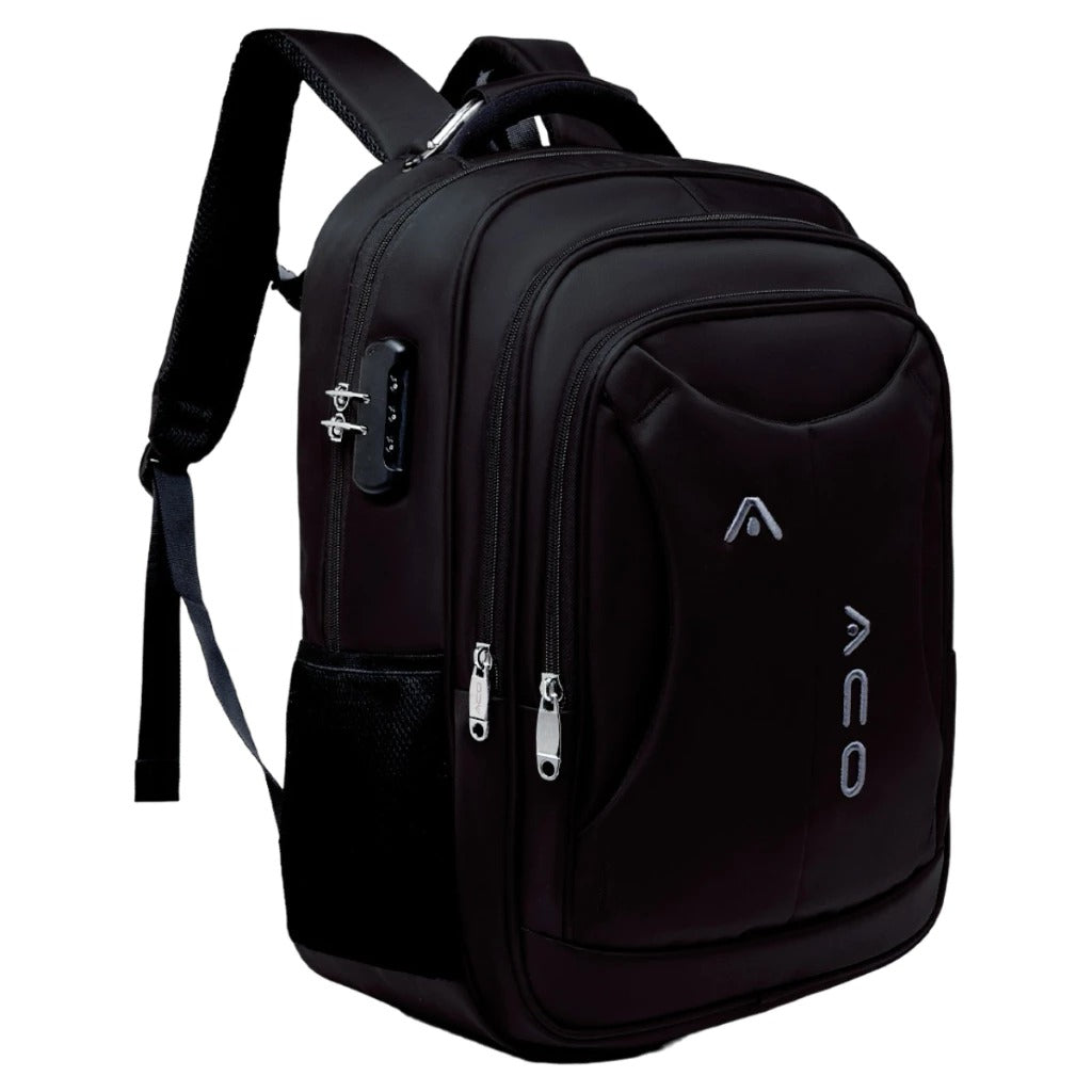 Mochila Unissex Notebook com Senha e Entrada para USB | Lemartine