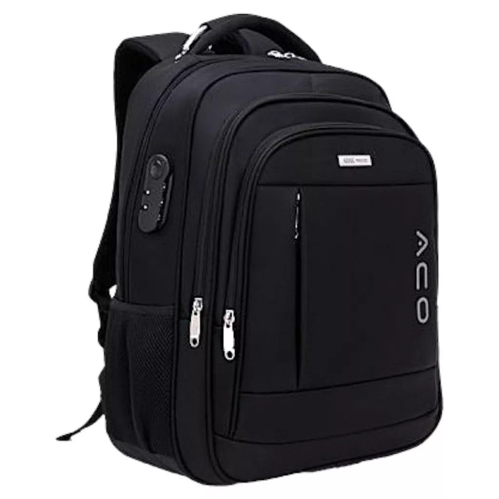 Mochila Unissex Notebook com Senha e Entrada para USB | Lemartine