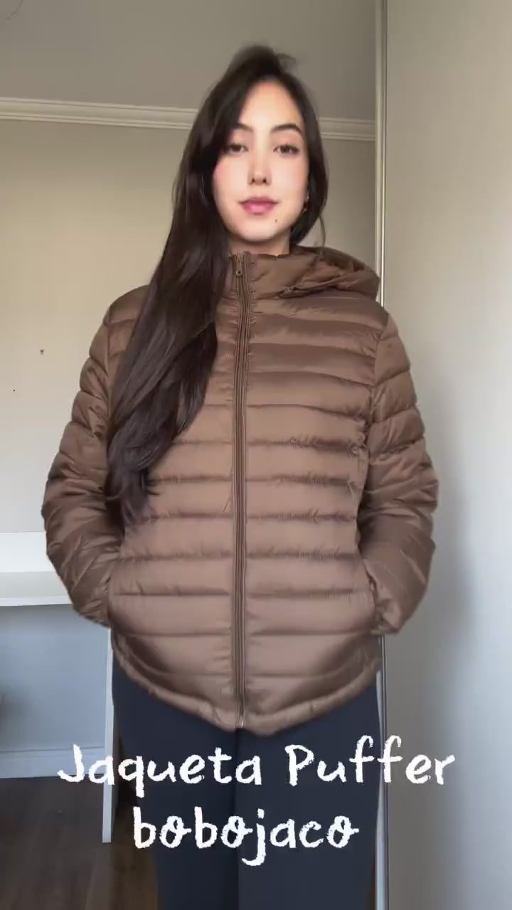 Jaqueta Puffer Feminina Compacta | Lemartine
