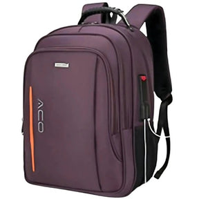 Mochila Unissex Notebook com Senha e Entrada para USB | Lemartine