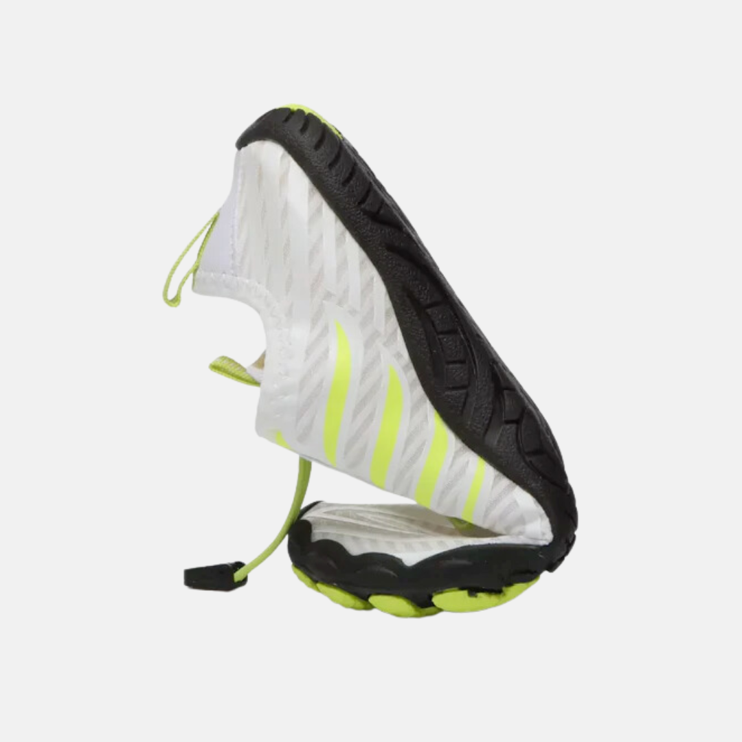 Sapato Aquático Barefoot Ultra Leve Unissex Lemartine Branco