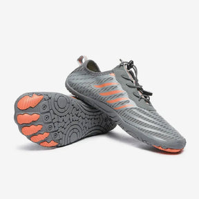 Sapato Aquático Barefoot Ultra Leve Unissex Lemartine Cinza