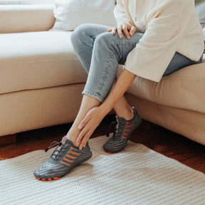Sapato Aquático Barefoot Ultra Leve Unissex Lemartine Cinza