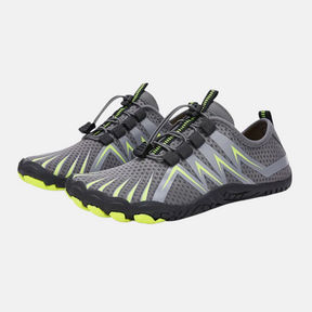 Sapato Aquático Barefoot Ultra Leve Unissex Lemartine Grafite