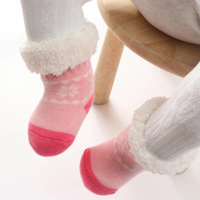 [COMPRE 2 LEVE 3] Kit Meias de Lã de Carneiro para Bebês Térmicas Lemartine (OFERTA DE INVERNO)