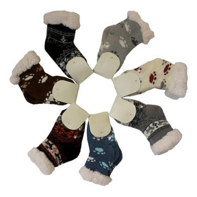[COMPRE 2 LEVE 3] Kit Meias de Lã de Carneiro para Bebês Térmicas Lemartine (OFERTA DE INVERNO)