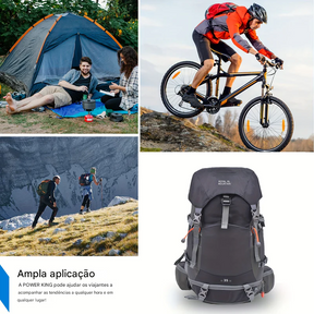 Mochila de Caminhada Suporte para Trekking 35L | Lemartine