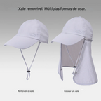 Boné/Chapéu Outdoor UV50+ com Ajuste Traseiro | Lemartine